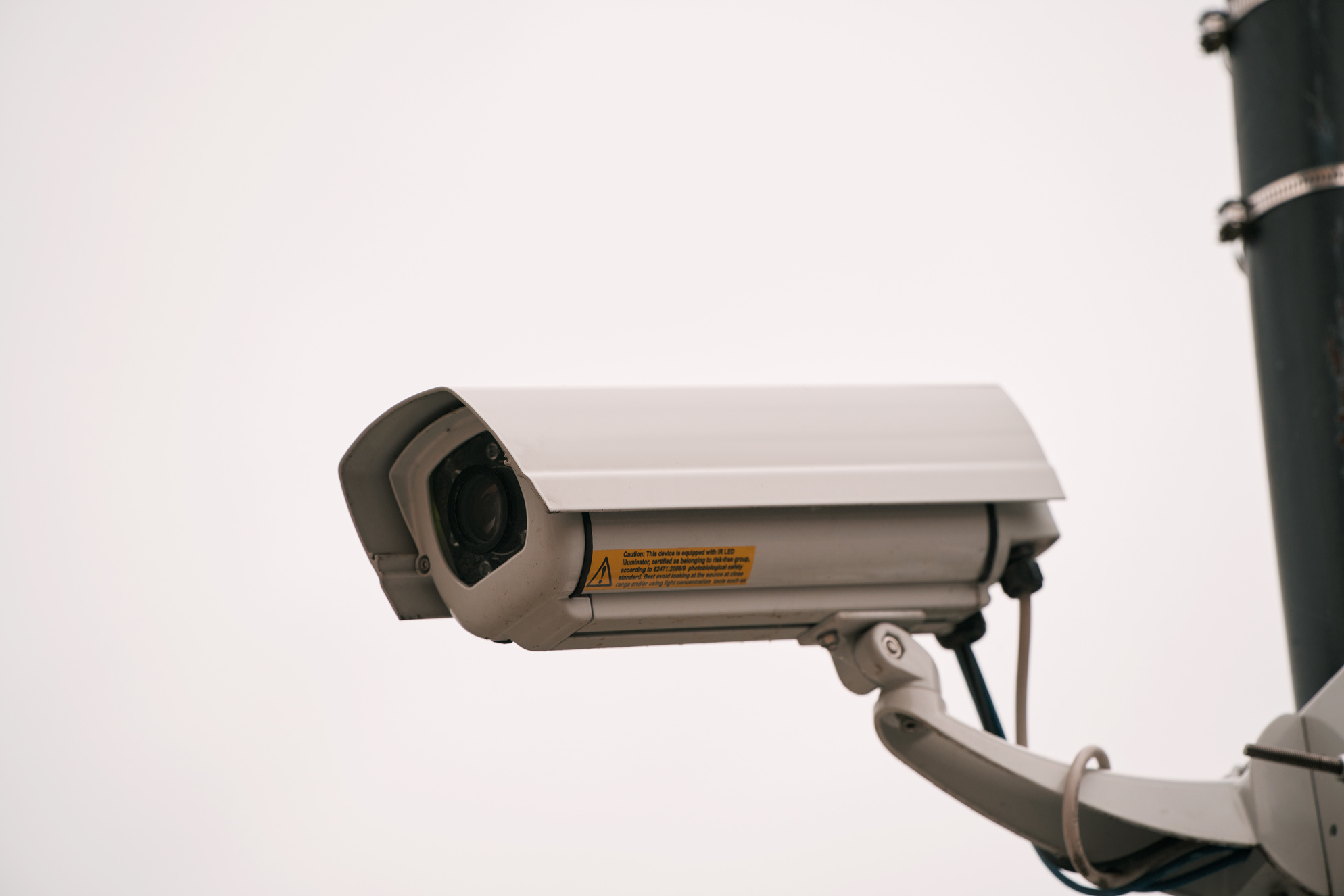 Industrial security IP camera for monitoring and supervising facilities